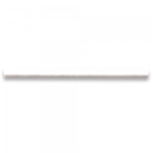 Thassos White  Marble 3/4x12 Pencil Liner Trim Molding Polished